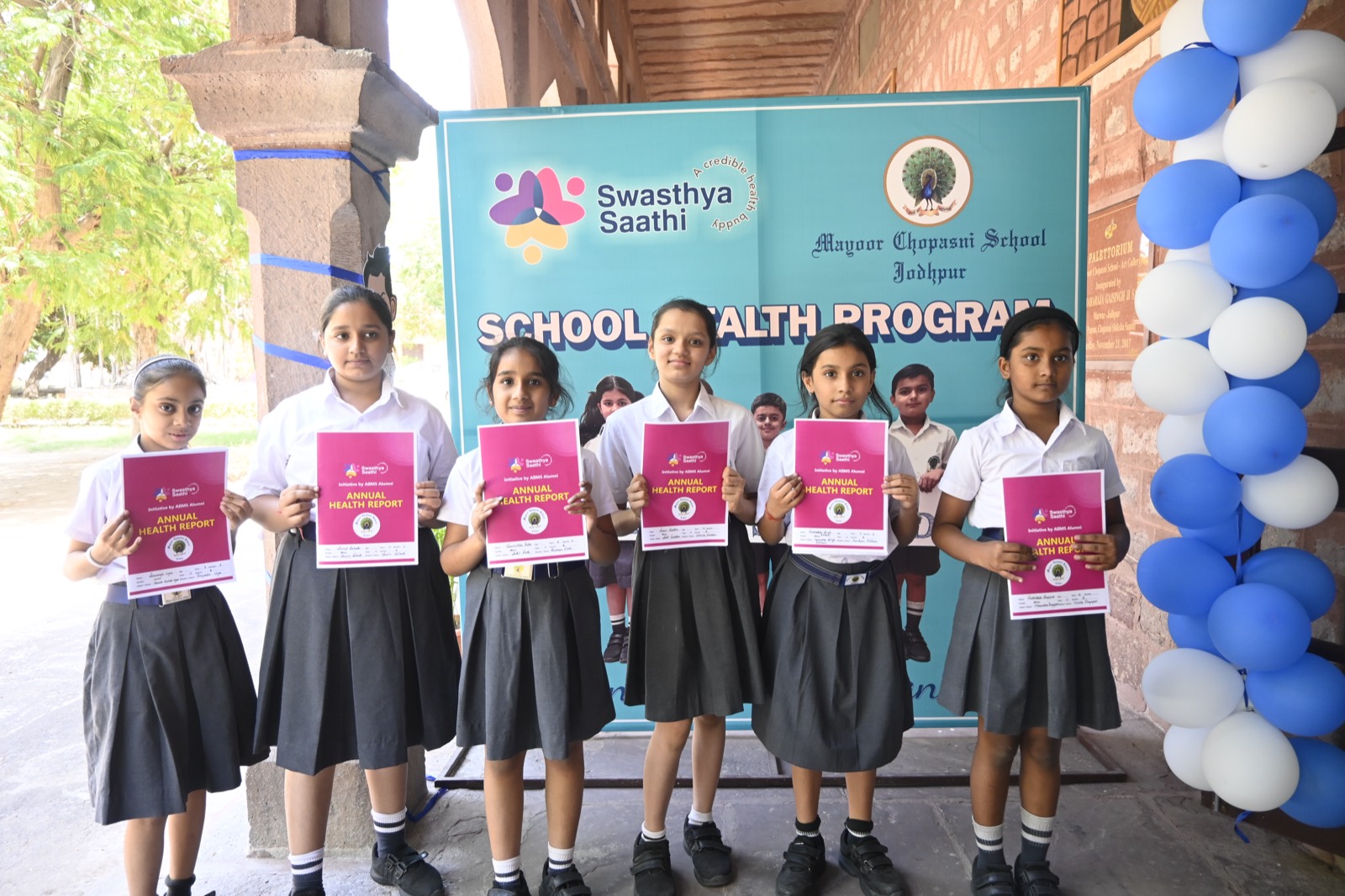 Screening camp at Mayoor School